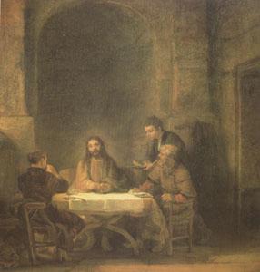 REMBRANDT Harmenszoon van Rijn The Supper at Emmaus (mk05) oil painting image